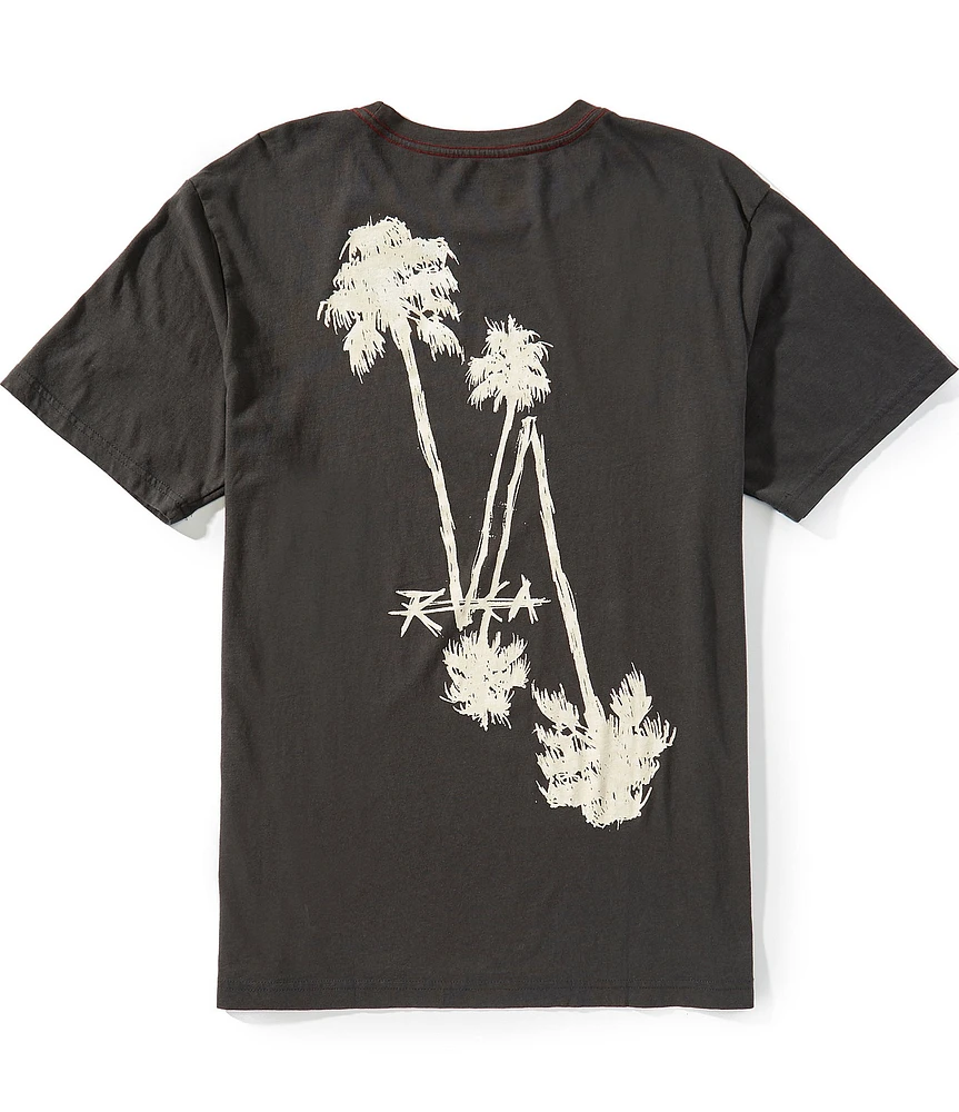 RVCA Crossed Palms Short Sleeve Graphic T-Shirt