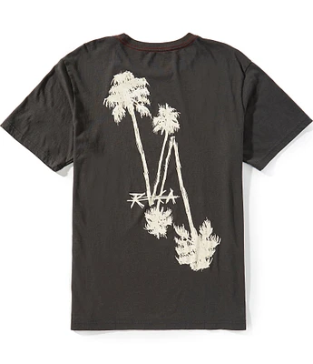 RVCA Crossed Palms Short Sleeve Graphic T-Shirt