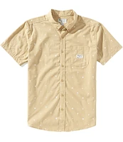 RVCA Exotica Seersucker Short Sleeve Woven Shirt