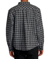 RVCA Hughes Long Sleeve Plaid Flannel Shirt