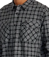 RVCA Hughes Long Sleeve Plaid Flannel Shirt