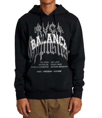 RVCA Metalurgy Long Sleeve Fleece Hoodie