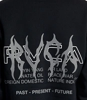 RVCA Metalurgy Long Sleeve Fleece Hoodie