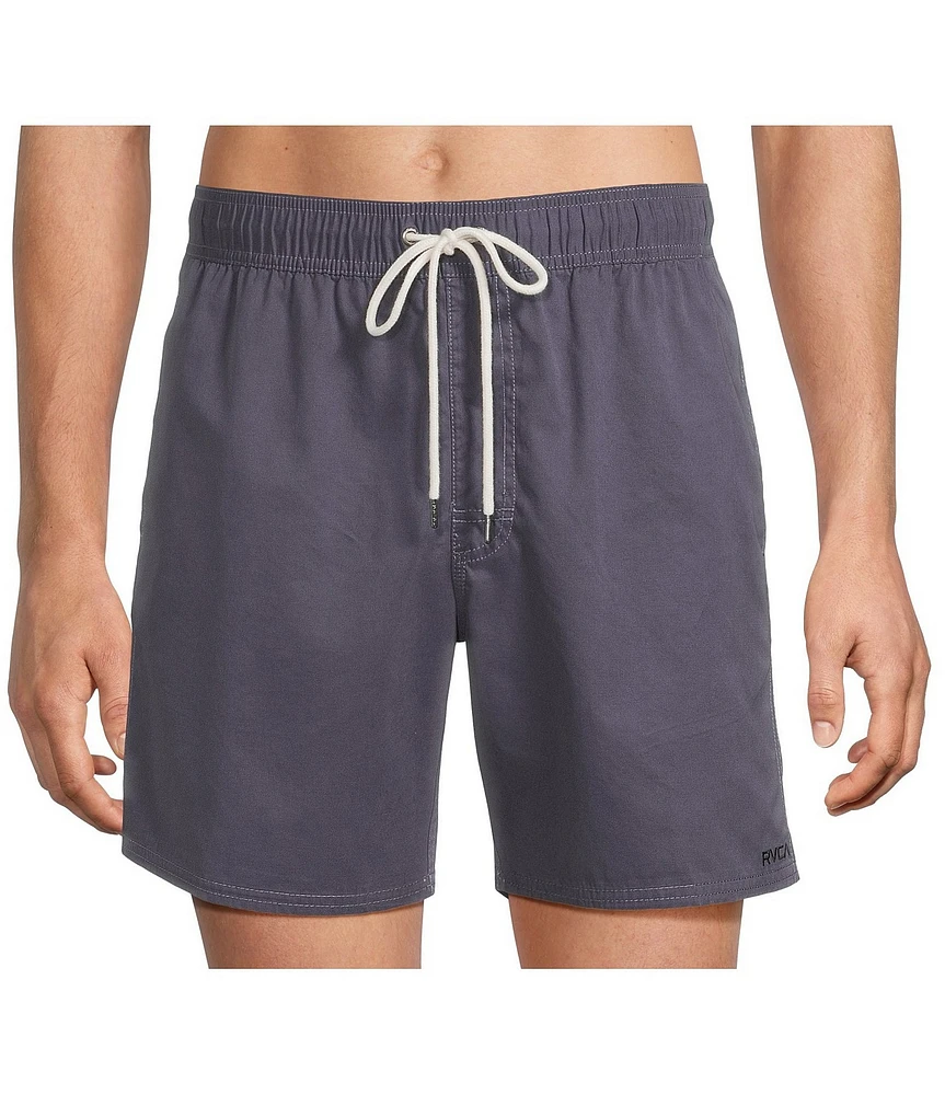 RVCA Opposites Elastic 2 17#double; Outseam Swim Trunks