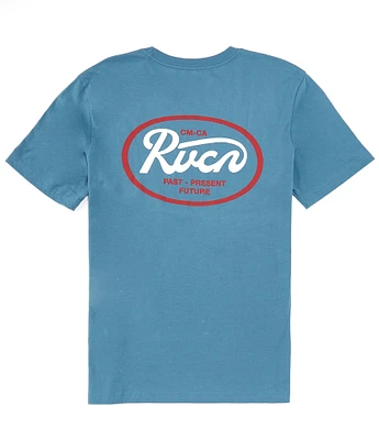 RVCA Oval Script Short Sleeve Graphic T-Shirt