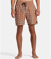 RVCA Perry Elastic Waist 17#double; Outseam Volley Shorts