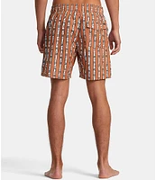 RVCA Perry Elastic Waist 17#double; Outseam Volley Shorts