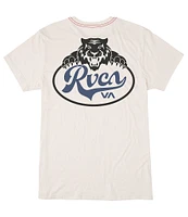 RVCA Prowl Short Sleeve Graphic Logo T-Shirt