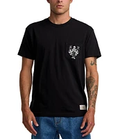 RVCA Short Sleeve Invisible Man Graphic T-Shirt