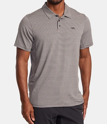 RVCA Short Sleeve Sport Vent Polo Shirt