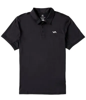 RVCA Short Sleeve Sport Vent Polo Shirt