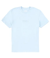 RVCA Small Embroidered Logo Short Sleeve T-Shirt