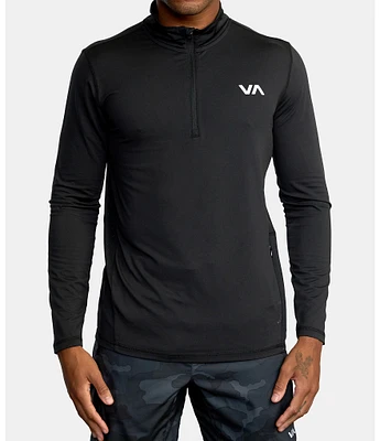 RVCA Sport Vent Long Sleeve Half-Zip Pullover