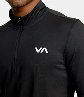 RVCA Sport Vent Long Sleeve Half-Zip Pullover