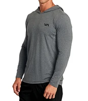 RVCA Sport Vent Long Sleeve Technical Hooded T-Shirt