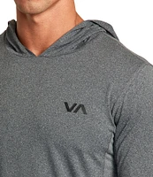 RVCA Sport Vent Long Sleeve Technical Hooded T-Shirt