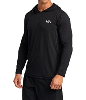 RVCA Sport Vent Long Sleeve Technical Hooded T-Shirt