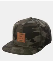 RVCA VA All The Way Camouflage Snap-Back Trucker Hat