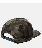 RVCA VA All The Way Camouflage Snap-Back Trucker Hat