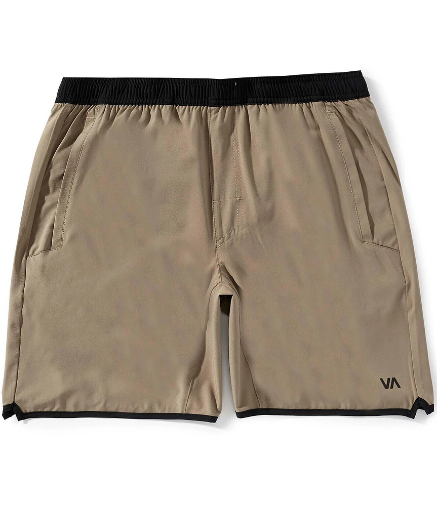 RVCA Yogger Stretch Contour 17#double; Outseam Shorts