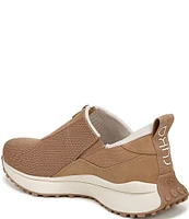 Ryka Jumpstart Zip Stretch Knit Slip On Sneakers