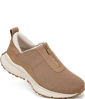 Ryka Jumpstart Zip Stretch Knit Slip On Sneakers