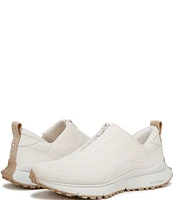 Ryka Jumpstart Zip Stretch Knit Slip On Sneakers