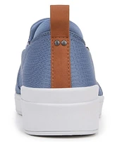 Ryka Luminous Washable Textured Slip On Zip Sneakers