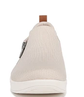 Ryka Luminous Washable Textured Slip On Zip Sneakers