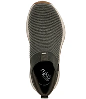 Ryka Women's Encore Knit Plus Slip On Sneakers