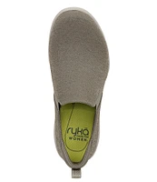 Ryka Women's Low Key Washable Twill Slip On Sneakers