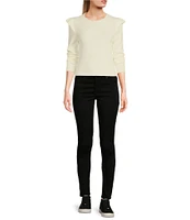 Sadie & Sage Abigail Ruffle Trim Sweater