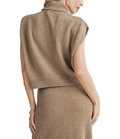 Sadie & Sage Crosby Ribbed Turtleneck Sweater Top