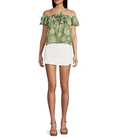 Sadie & Sage Denim Mini Skort