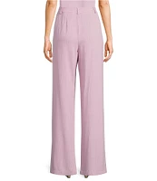 Sadie & Sage Linen Full Length Pleated Coordinating Trousers