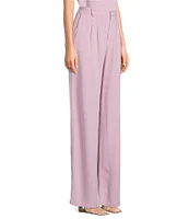 Sadie & Sage Linen Full Length Pleated Coordinating Trousers