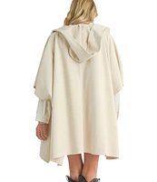 Sadie & Sage Lisha Belted Poncho