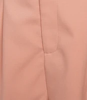Sadie & Sage Seasons Bloom Solid Pleated Coordinating Shorts