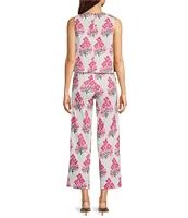 SAIL to SABLE X Amy Littleson McNitt The Jacqueline Sleeveless Tank Pant Set