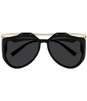 Saint Laurent Women's Amelia New Wave 55mm Navigator Sunglasses