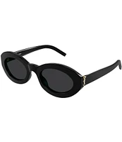 Saint Laurent Women's Classic 52mm Oval Sunglasses