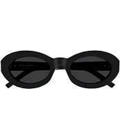 Saint Laurent Women's Classic 52mm Oval Sunglasses