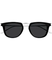 Saint Laurent Women's Corner Angle 50mm Round Sunglasses