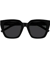 Saint Laurent Women's Monogram Hinge 51mm Cat Eye Sunglasses