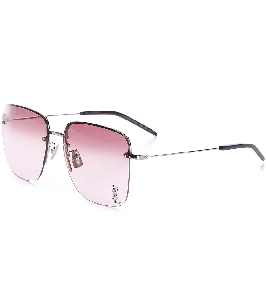 Saint Laurent Women's SL312 58mm Square Sunglasses