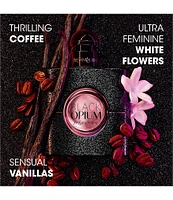 Saint Laurent YSL Black Opium Eau de Parfum and Mini Lip Gift Set