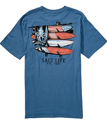 Salt Life American Quiver Short Sleeve Graphic T-Shirt