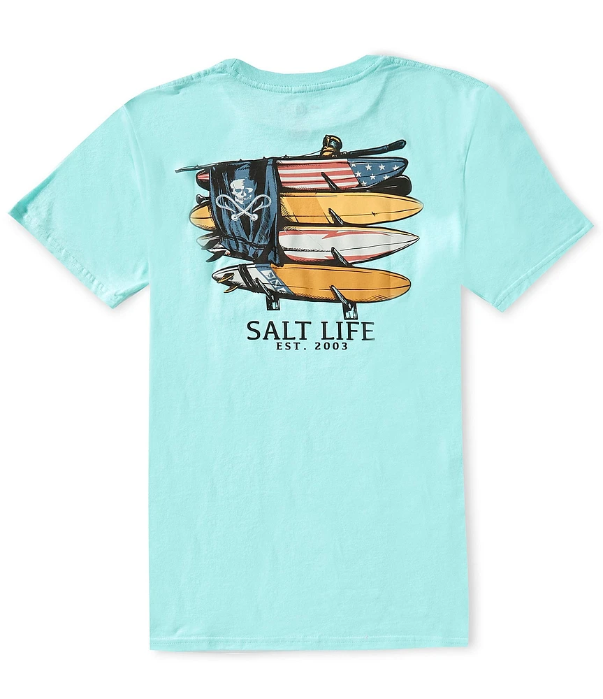Salt Life American Quiver Short Sleeve Graphic T-Shirt