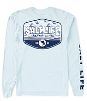 Salt Life Aquatic Journey Fade Long Sleeve Graphic T-Shirt