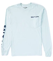 Salt Life Aquatic Journey Fade Long Sleeve Graphic T-Shirt